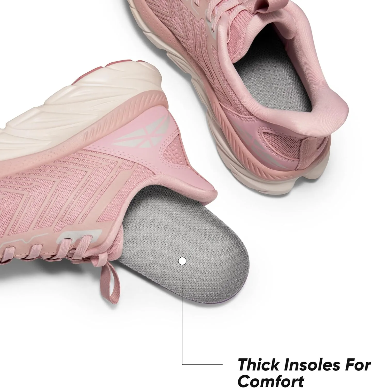 Women's Slip On Walking Shoes Running Comfortable Tennis Breathable Non Slip Athletic Gym Workout Cross Training Fashion Sneakers