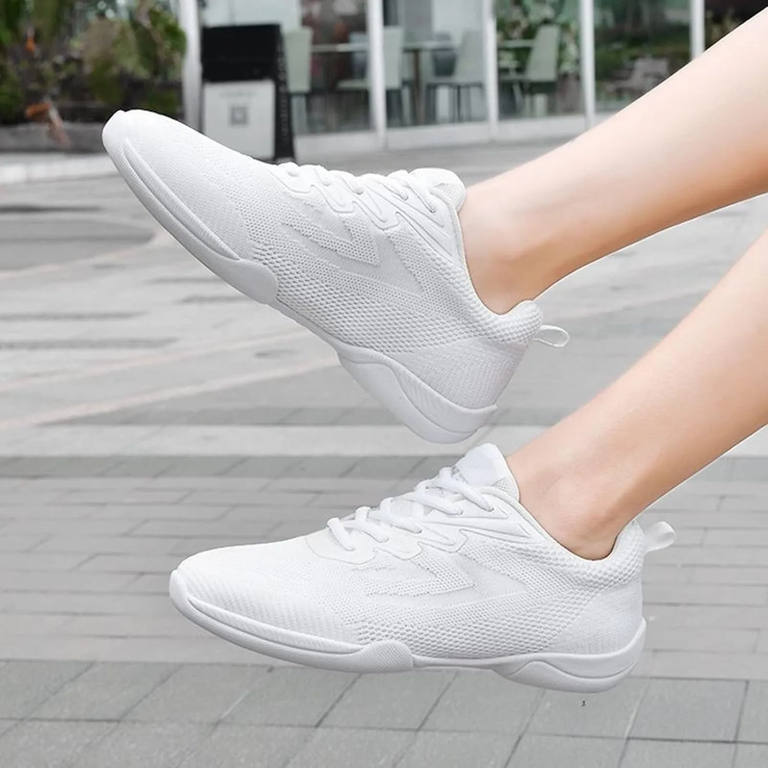 Women's Sneakers Athletic Sport Running Shoes Lace Up Non Slip Work Shoes Women Breathable Casual Shoes Slip On Slip On Sneakers Slip On Tennis Shoe Cross Trainer Shoe