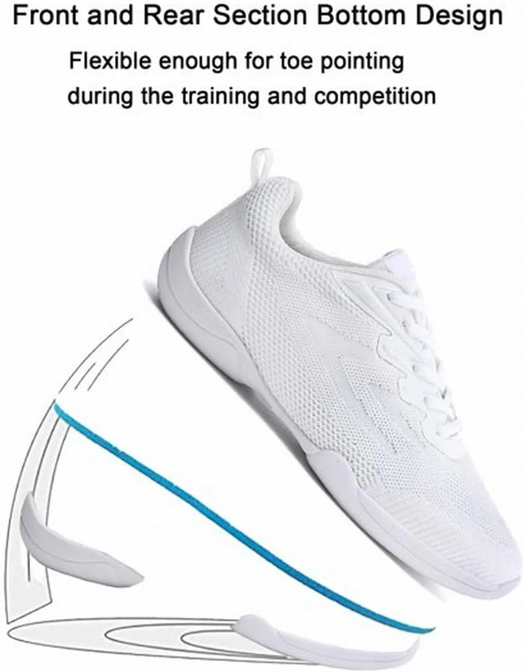 Women's Sneakers Athletic Sport Running Shoes Lace Up Non Slip Work Shoes Women Breathable Casual Shoes Slip On Slip On Sneakers Slip On Tennis Shoe Cross Trainer Shoe