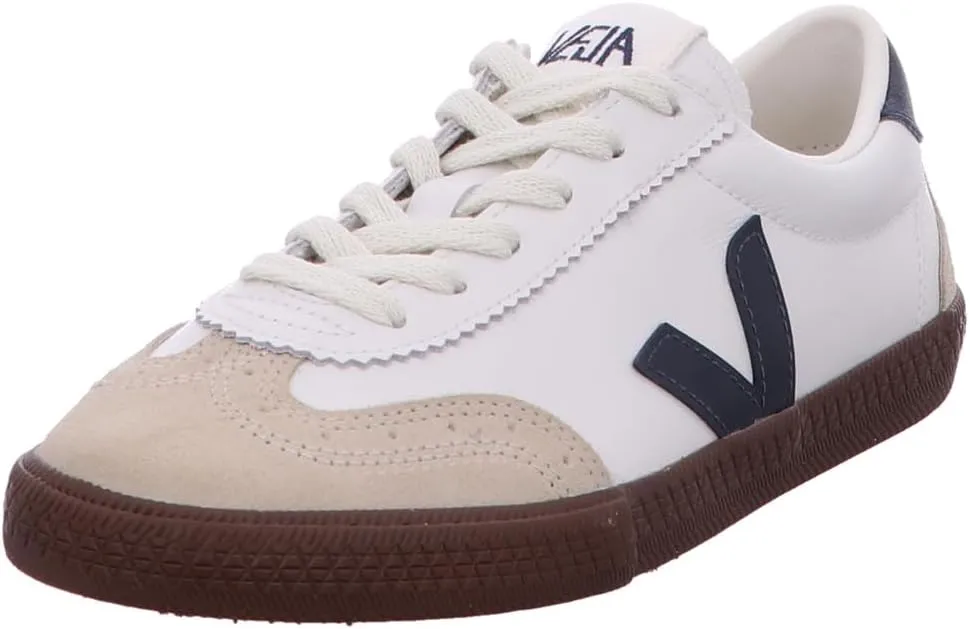Women's Volley Sneaker, White/Nautico/Bark, 7