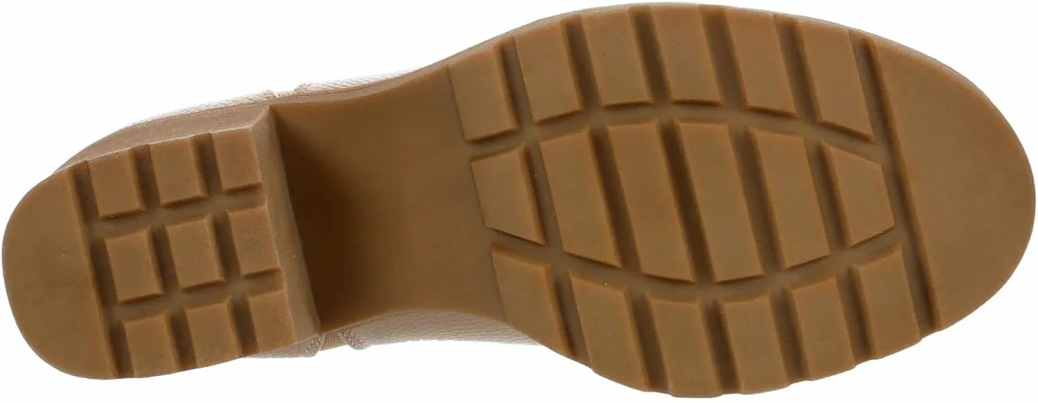 XAPPEAL Laura - Women's Block Heel Slip-On Chelsea Boot with Lug Sole