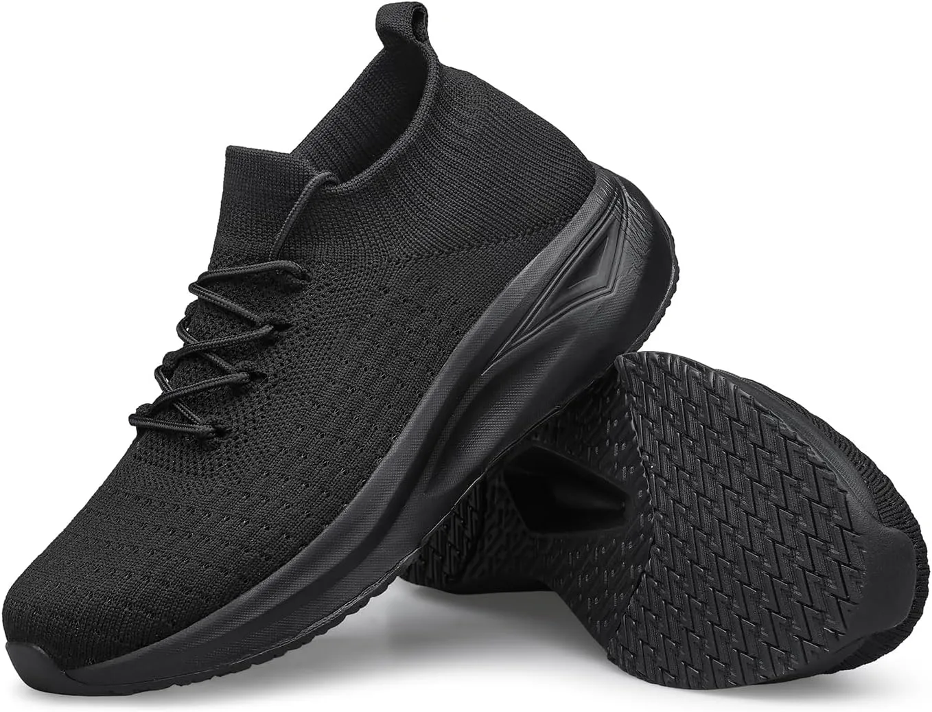 YHOON Womens Slip on Walking Shoes Comfort Sock Shoes Non Slip Mesh Casual Running Sneakers