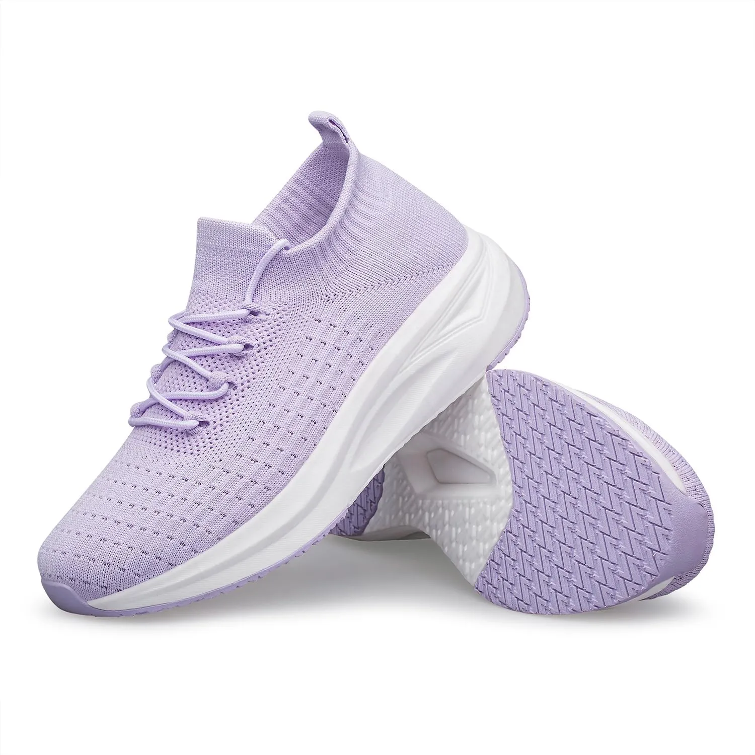 YHOON Womens Slip on Walking Shoes Comfort Sock Shoes Non Slip Mesh Casual Running Sneakers