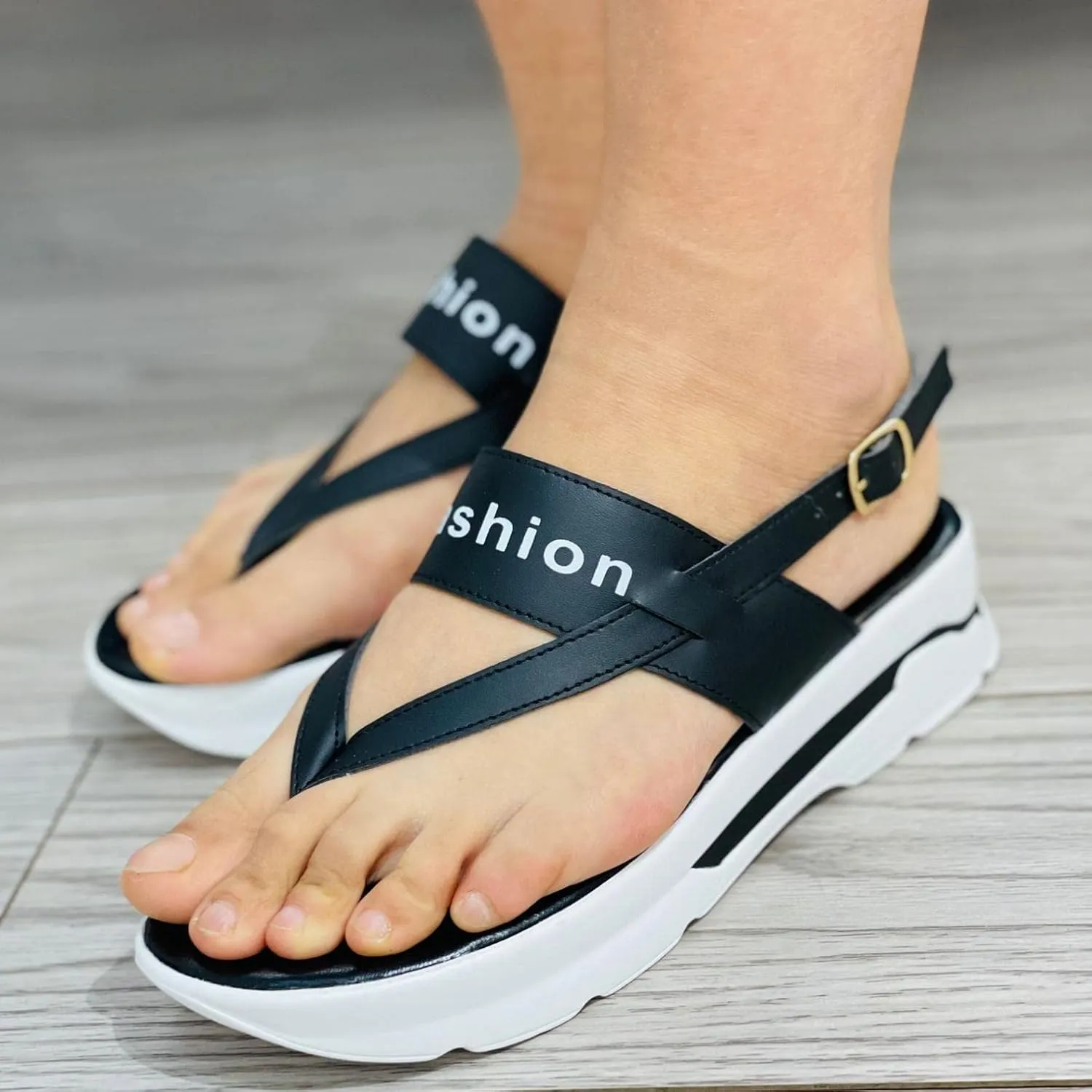 ZBYY Gladiator Sandals for Women Summer Flip Flop Comfort Wedge Sandals Casual Beach Slip On Outdoor Sandal Shoes